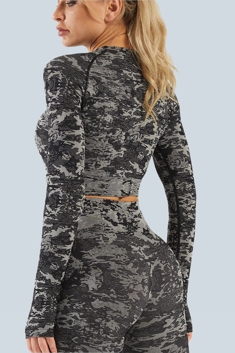 Urban Camo Seamless Long Sleeve