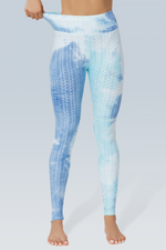 Booty Lifting Bubble Scrunch Legging - Tie Dye