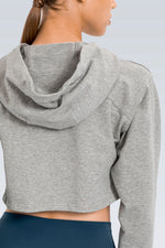 AirCloud Cropped Long Sleeve Hoodie