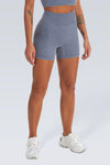 Acid Wash Seamless Short