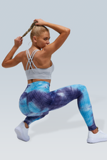 Booty Lifting Bubble Scrunch Legging - Tie Dye