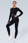 Slice Breathe Mesh Seamless Long Sleeve