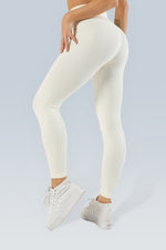 Rib-Knit Seamless Legging