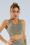 Urban Camo Seamless Racerback Bra