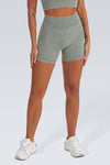 Acid Wash Seamless Short