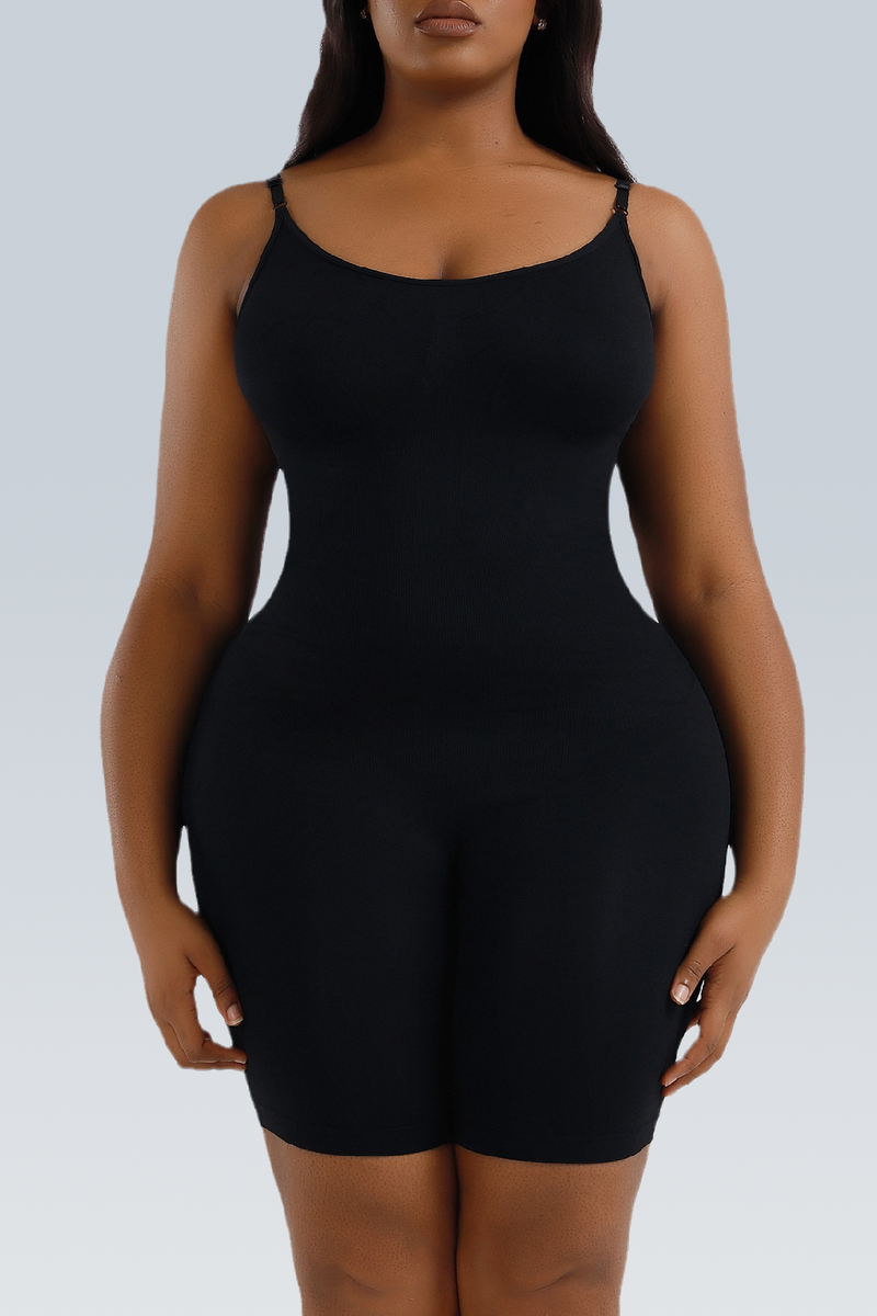 Sculpting Mid Thigh Cami Bodysuit