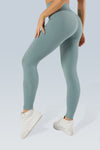 Rib-Knit Seamless Legging