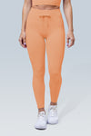 Macaron Power Ribbed Seamless Scrunch Legging