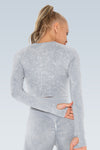 Eva Acid Wash Seamless Long Sleeve