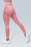 Eva Acid Wash Seamless Scrunch Legging