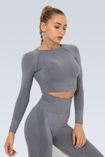 Push Up Seamless Long Sleeve